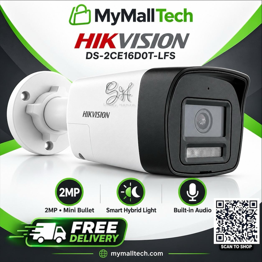 Hikvision Camera Mini Bullet 2MP audio